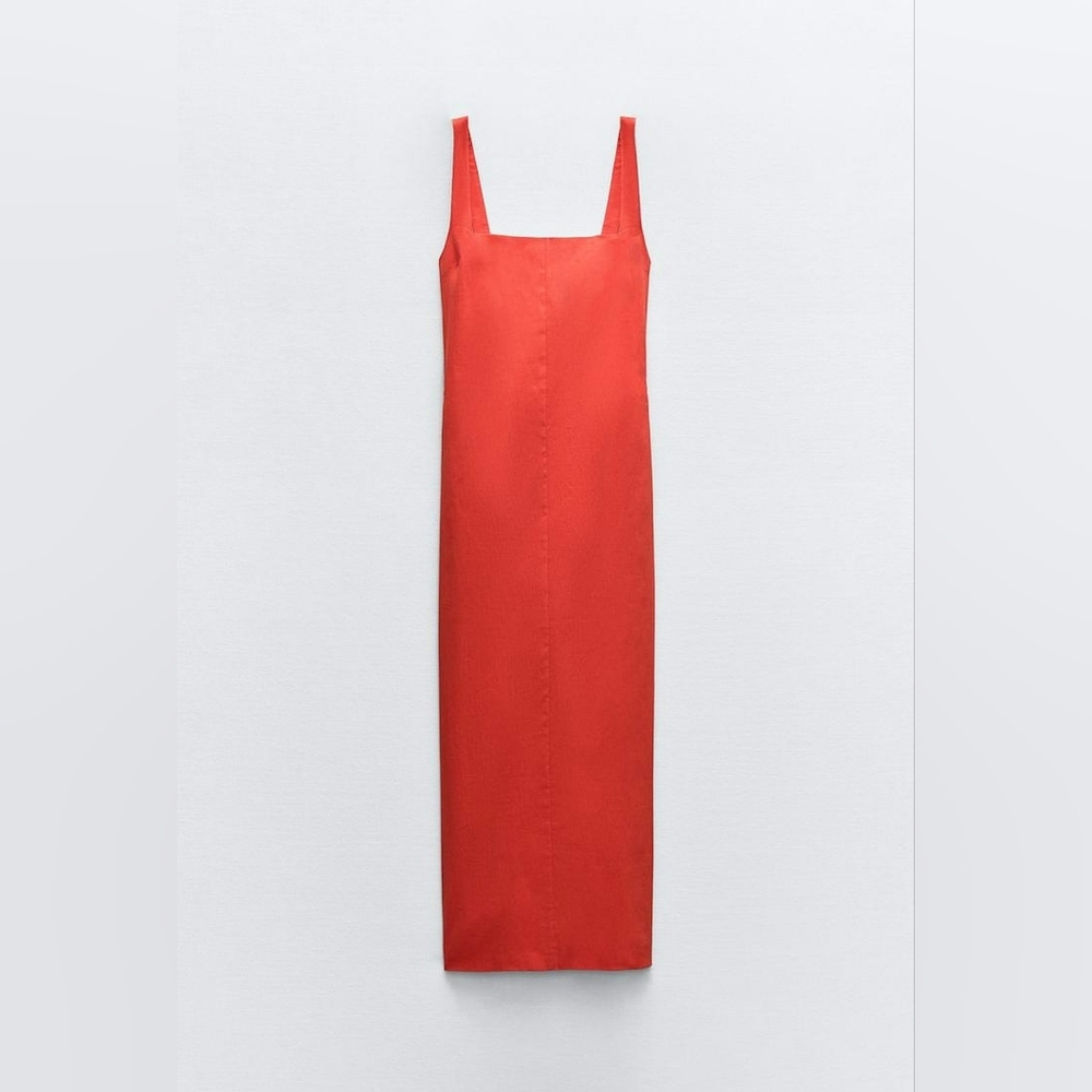 Zara Bold RED Strappy Dress